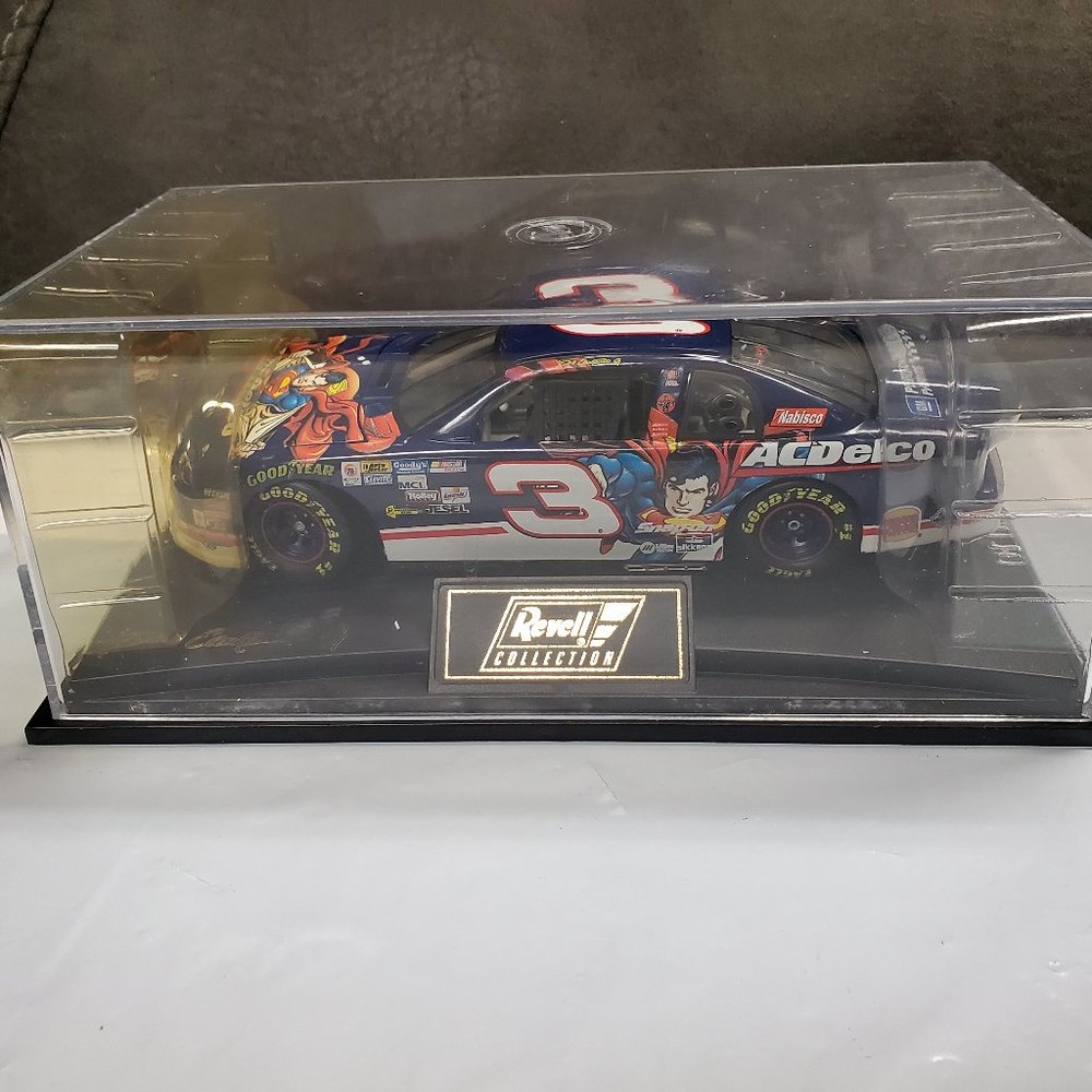 Die Cast Nascar Superman Dale Earnhardt No. 3 Car - Scale 1:24 by Revell